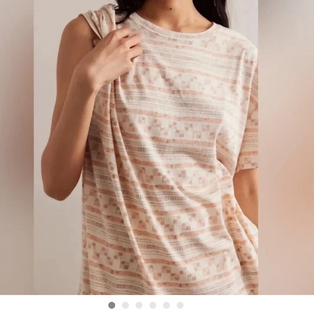 Free people printed Nina tee